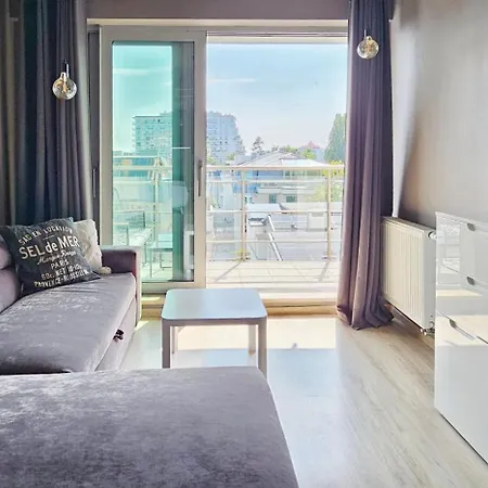 Wakacyjny Promenada Gwiazd 28 - Parking Gratis Apartament